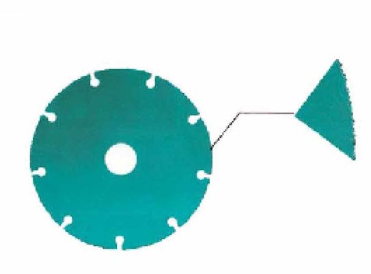 115mm Vakuum bronzierte Diamond Disc Concrete Cutting Wheel für den Schnitt des Holzes mit Nägeln